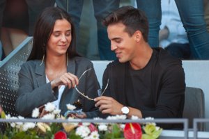 Victoria Federica y Gonzalo Caballero, complicidad y amor en el Mutua Madrid Open