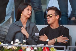 Victoria Federica y Gonzalo Caballero, complicidad y amor en el Mutua Madrid Open