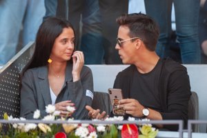 Victoria Federica y Gonzalo Caballero, complicidad y amor en el Mutua Madrid Open