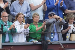 Terelu Campos disfruta de una tarde de toros en Las Ventas