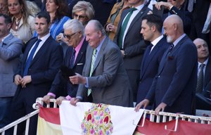 El Rey Juan Carlos cumple con su cita en Las Ventas en la semana de su retirada