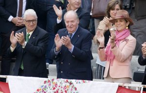 El Rey Juan Carlos reaparece tras su retirada de la vida pública