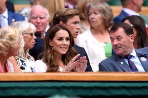 Kate Middleton en el campeonato de Wimbledon