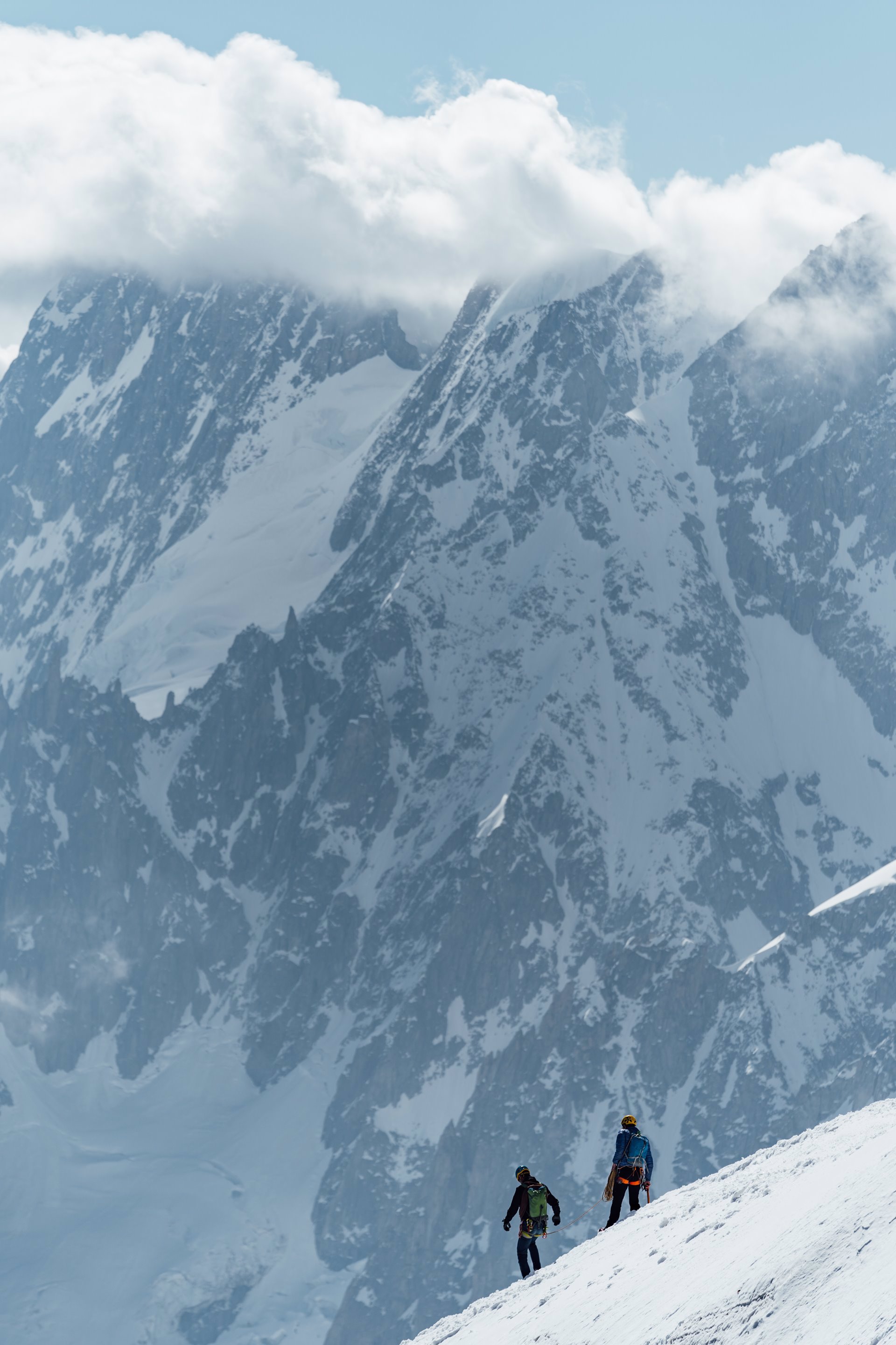 Mont Blanc rutas de alpinistas y esquiadores.  Foto cortesía Lexus