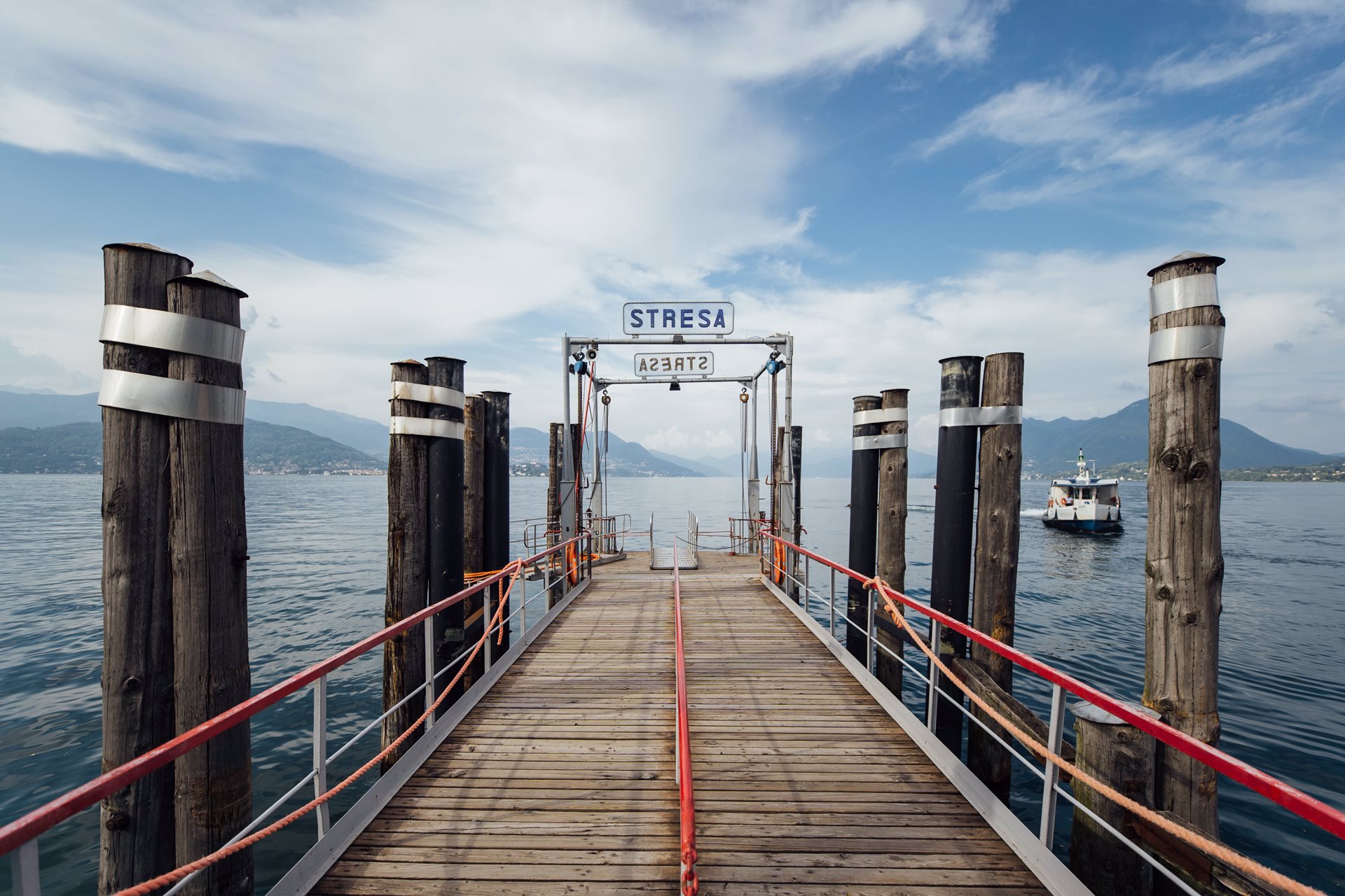 Stresa, ribera del lago Maggiore, palacio de las islas borromeas. Foto Lexus