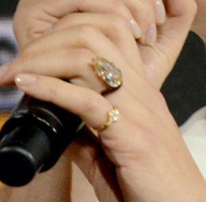 Anillo de compromiso de Scarlett Johansson