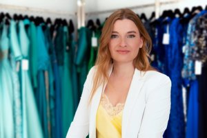 María Salas, diseñadora nupcial, con 20 años de experiencia en el sector