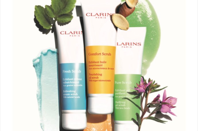 Exfoliantes de Clarins