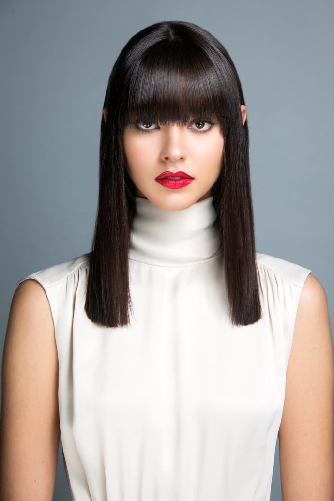 Flequillo Liso Oriental - Yolanda Aberasturi