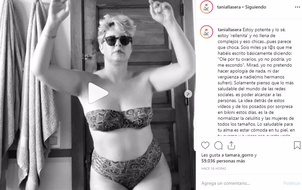 Tania Llasera Lanza Un Alegato Para Defender Sus Posados En Bikini