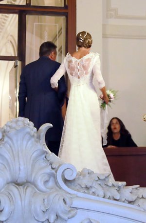 Paco Roncero se da el 'sí, quiero' con Nerea Ruano en el Casino de Madrid