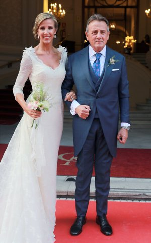 Paco Roncero se da el 'sí, quiero' con Nerea Ruano en el Casino de Madrid