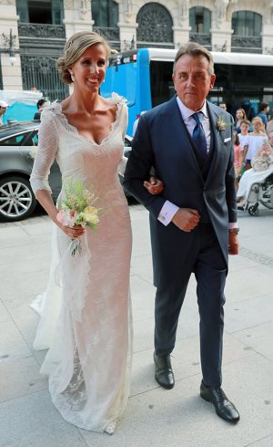 Paco Roncero se da el 'sí, quiero' con Nerea Ruano en el Casino de Madrid