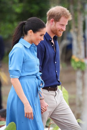 Meghan Markle y el Príncipe Harry  visitan Oceanía