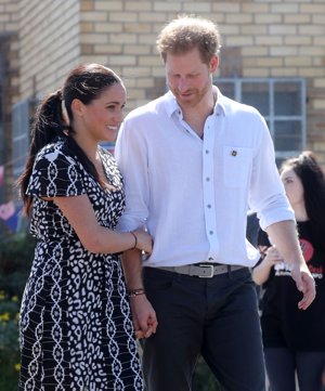 Meghan Markle y el Príncipe Harry  visitan Sufáfrica