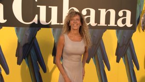 Carmen Conesa en el estreno de 'Adiós Arturo'