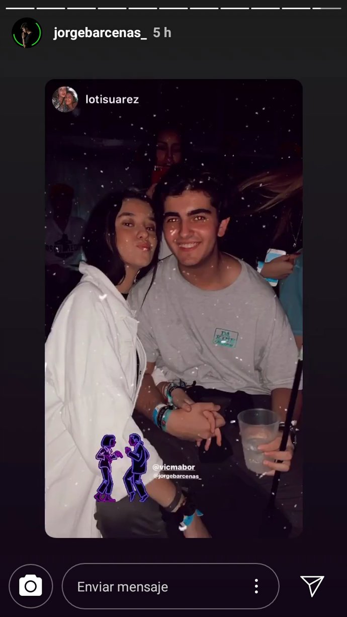 Victoria Federica y Jorge Bárcenas amigos