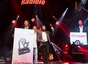 Antonio Carmona en los Premios Radiolé 2019