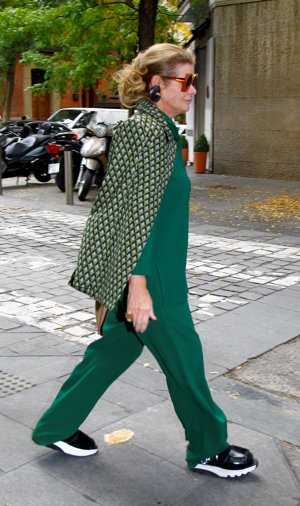 Norman Foster y Elena Ochoa disfrutan de la Milla de Oro de Madrid