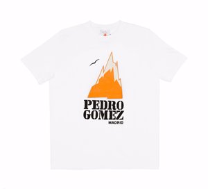 Camiseta Pedro Gomez en blanco y en negro