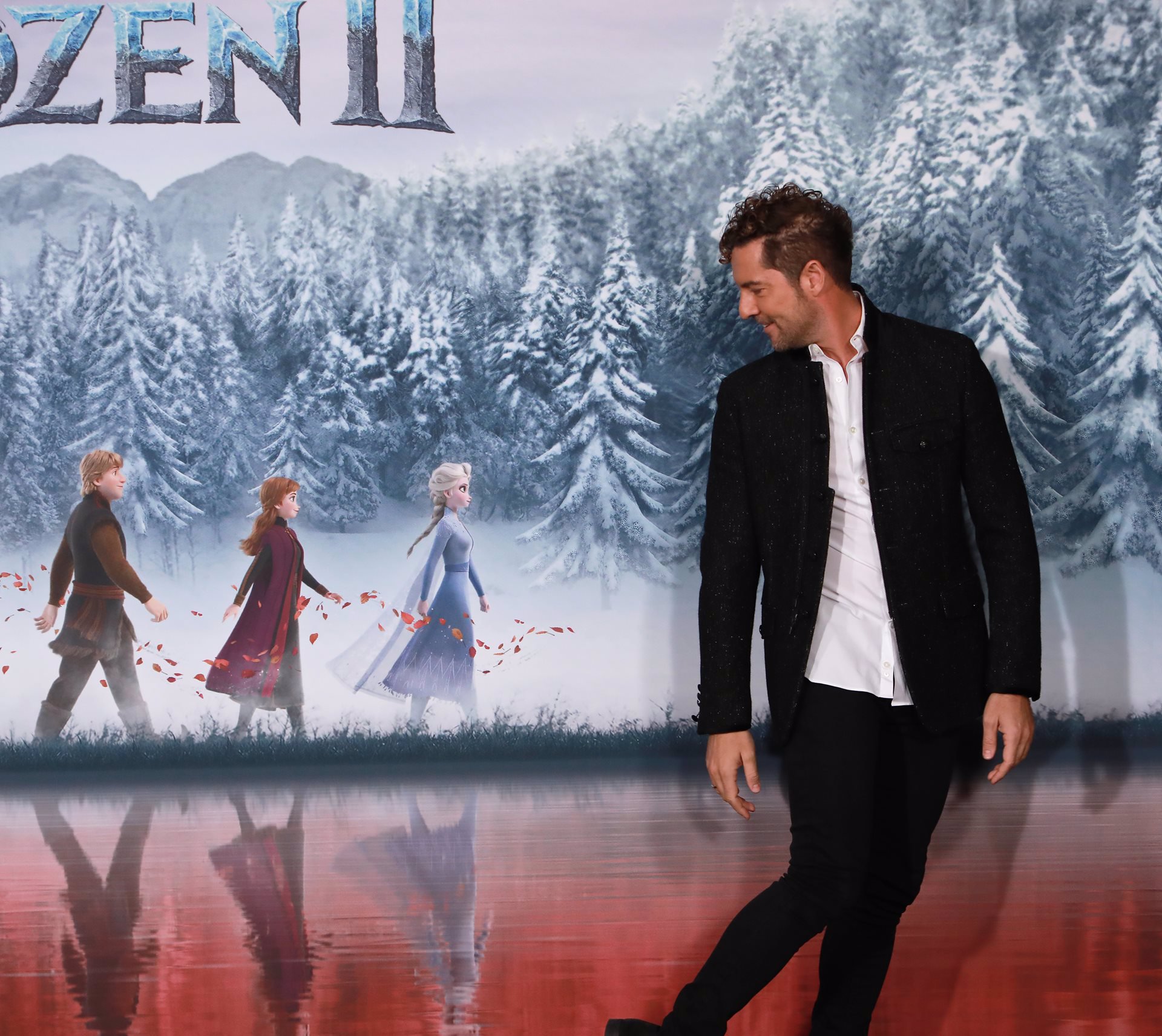 David Bisbal va Mucho más allá: "Estoy eternamente agradecido a Frozen 2"