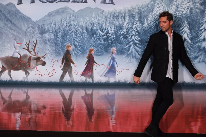 David Bisbal va Mucho más allá: "Estoy eternamente agradecido a Frozen 2"