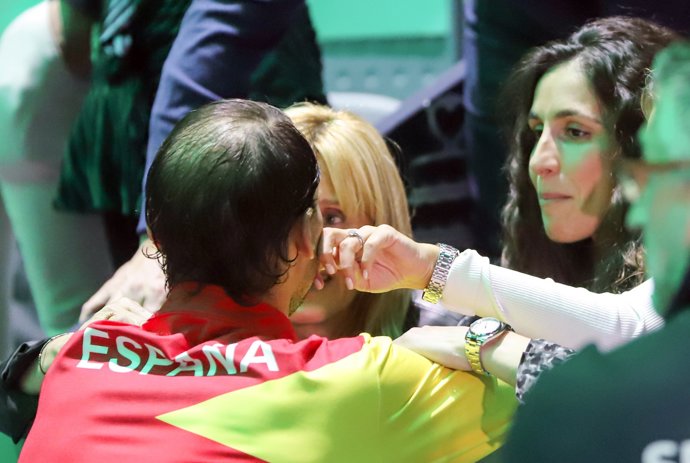 Rafa Nadal y Mery Perelló mucho amor, pero nos faltó el beso a lo Iker y Sara Carbonero