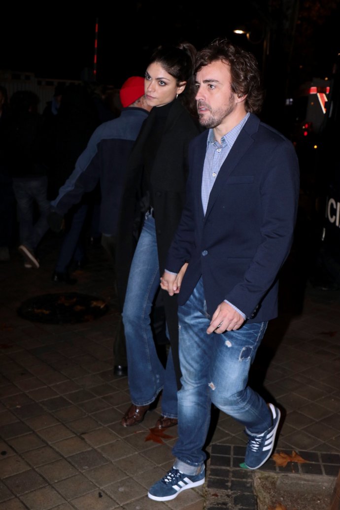 Fernando y su novia Linda Morselli, estrellas del partido del Madrid y el PSG