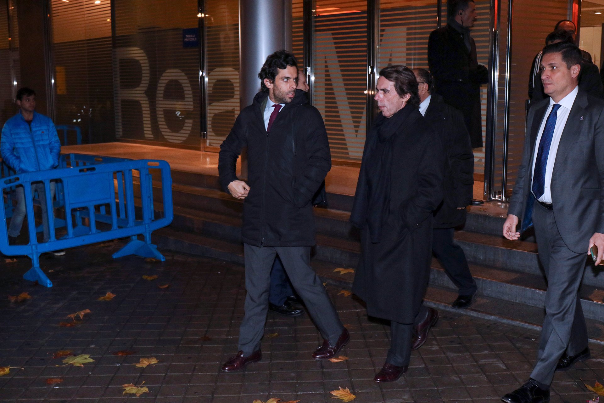 José María Aznar y Alonso,  strellas del partido del Madrid y el PSG