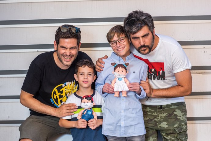 Estopa  imagen del calendario solidario Nupa 2020