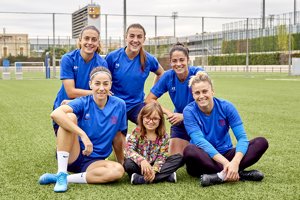 Martina y Equipo Femenino del Barça protagonistas del calendario Talita 2020