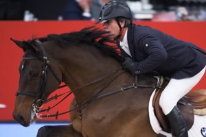 Cayetano Martínez de Irujo y Bárbara Mirjan, pura química en el arranque de Madrid Horse Week