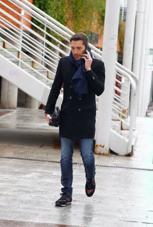 Antonio David visita los juzgados