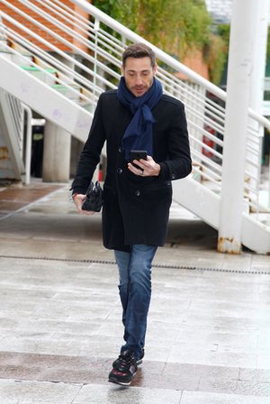 Antonio David visita los juzgados