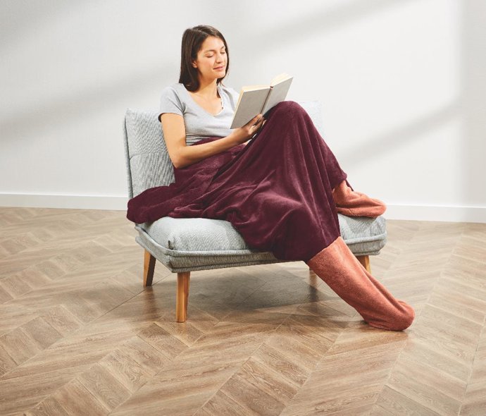 manta con calcetines integrados bootsy