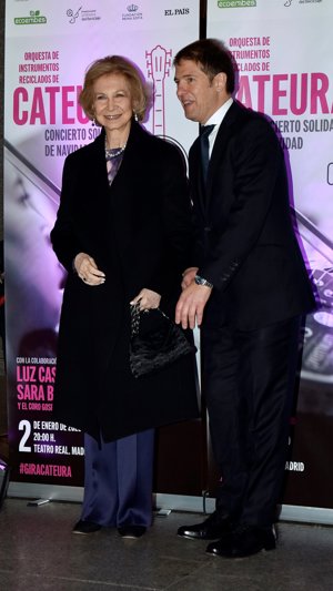 La Reina Sofía estrena el 2020 apoyando la música de la 'Orquesta de Instrumentos Reciclados de Cateura'