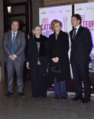 La Reina Sofía estrena el 2020 apoyando la música de la 'Orquesta de Instrumentos Reciclados de Cateura'