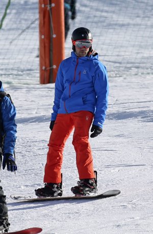 Bisbal y Rosanna Zanetti, dos auténticos enamorados en la nieve