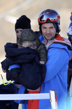 Bisbal y Rosanna Zanetti, dos auténticos enamorados en la nieve