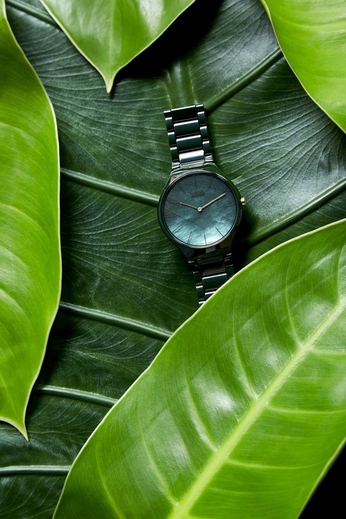 Reloj en verde Rado True Thinline Nature la tendencia del 2020