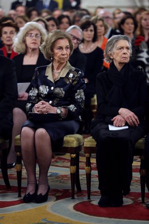 La Reina Sofía asiste al concierto en memoria de las víctimas del Holocausto