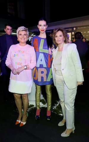 María Teresa Campos se reencuentra con Mila Ximénez en el debut de su nieta como modelo