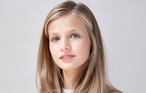 Princesa de Asturias primer plano foto oficial de Estela de Castro