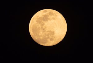 la super 'luna rosa' en cada lugar del mundo: Sur de Corea
