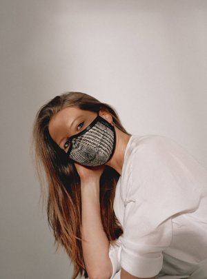 Mascarilla cuadros unisex Miguel Marinero