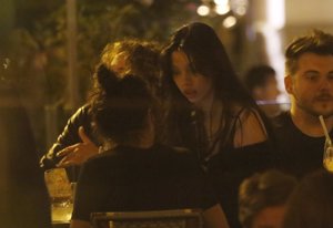 Alejandra Rubio disfruta de la noche madrileña