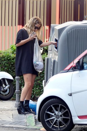 María Pombo y Pablo Castellano, primeras imágenes de la mudanza a su nueva casa