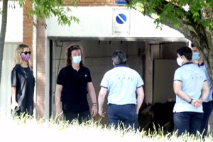 María Pombo y Pablo Castellano, primeras imágenes de la mudanza a su nueva casa