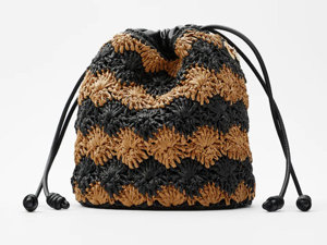 Zara acierta con este bolso saca combinado que ¡no nos puede gustar más!