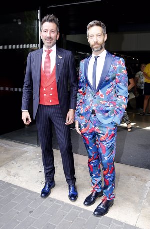 El director de Sálvame posó con su pareja